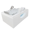 WANNA Z HYDROMASAŻEM IRIS 933C BIAŁA 170x84 CM IRIS-933C-WH-170X84
