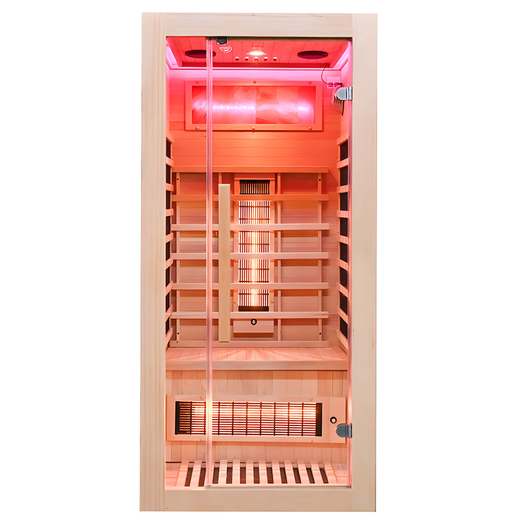 SAUNA SUCHA INFRARED NISKOTEMPERATUROWA ALTA1 1-2 OSOBOWA 90x90 CM ALTA1