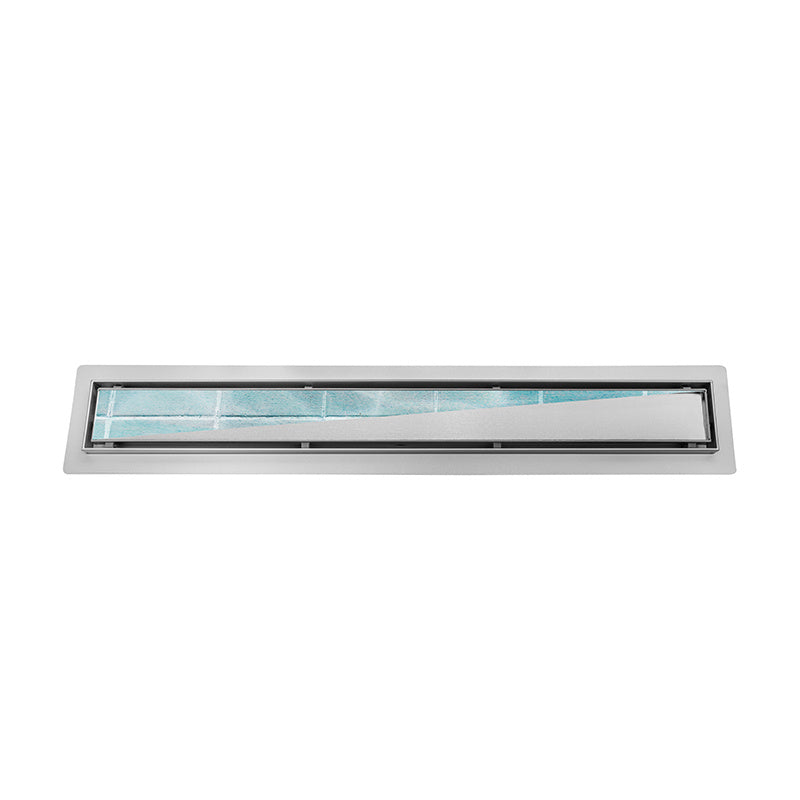 ODPŁYW LINIOWY DL05 FIX G1 SATIN 80 CM DL05-360-FIX-G1-ST80
