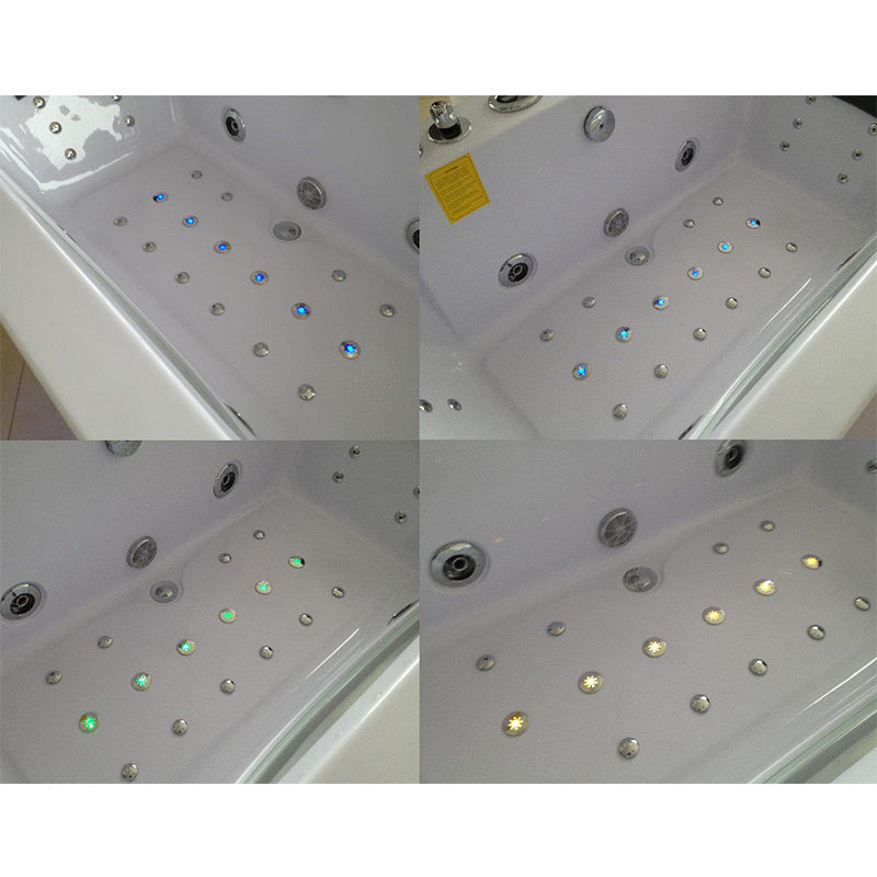 WANNA Z HYDROMASAŻEM LEVANTE 659 BIAŁA 180x90 CM LEVANTE-659-180X90