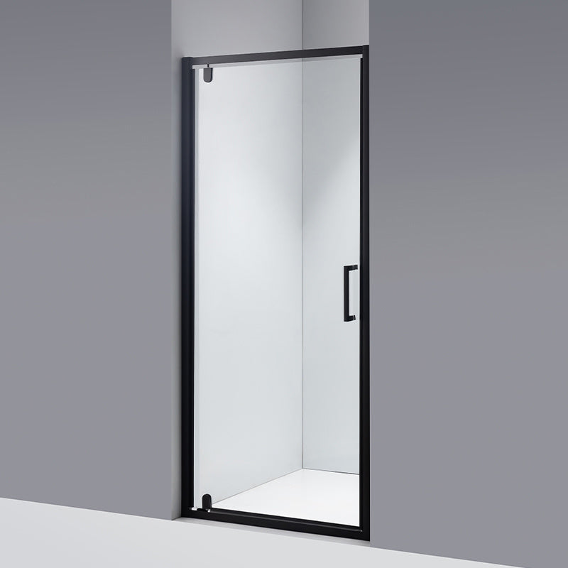 DRZWI PRYSZNICOWE ZOE CZARNE 90 CM 6 MM ZOE-BL-90