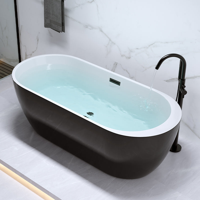 WANNA WOLNOSTOJĄCA PORTO 503B CZARNA PRZELEW CZARNY 170x75 CM PORTO-503B-BL-P-BL