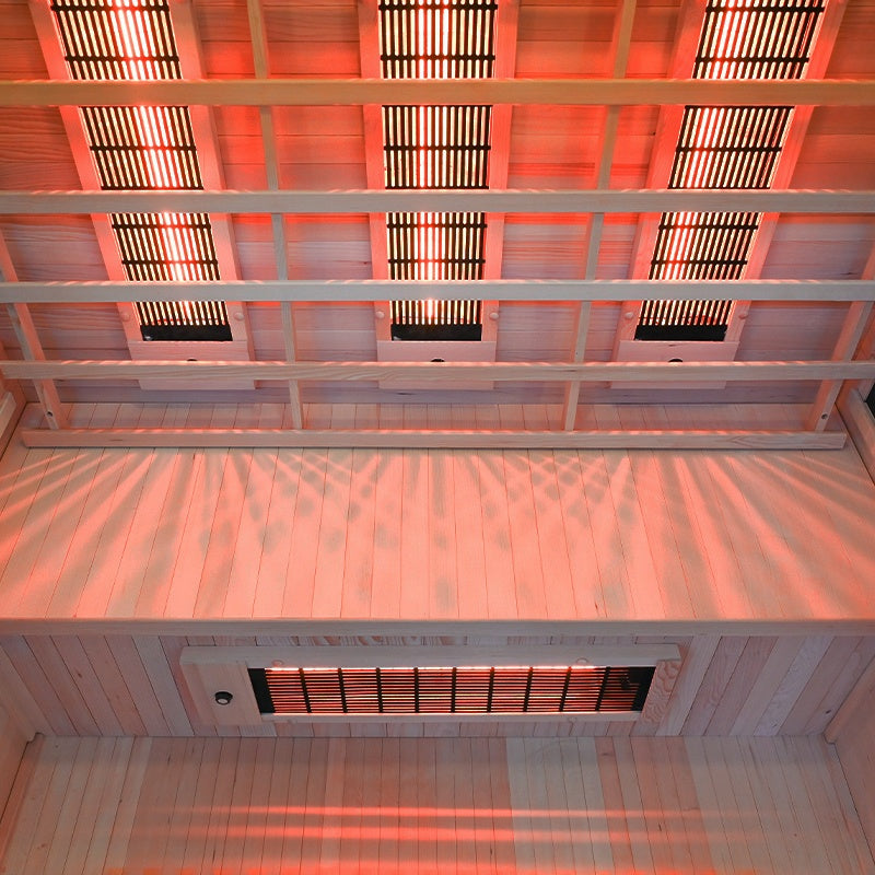 SAUNA SUCHA INFRARED NISKOTEMPERATUROWA ALTA3 3-4 OSOBOWA 150x120 CM ALTA3