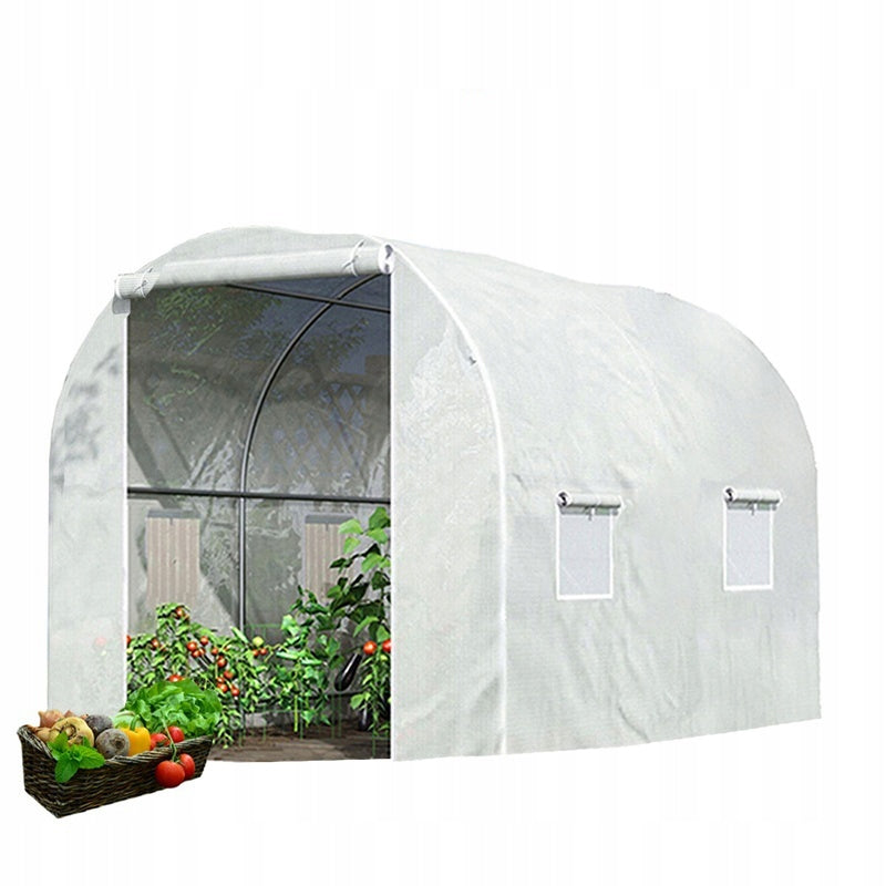 TUNEL OGRODOWY FOLIOWY SZKLARNIA 4m2 TF02W 2x2m BIAŁY TF02W-2X2-WHITE