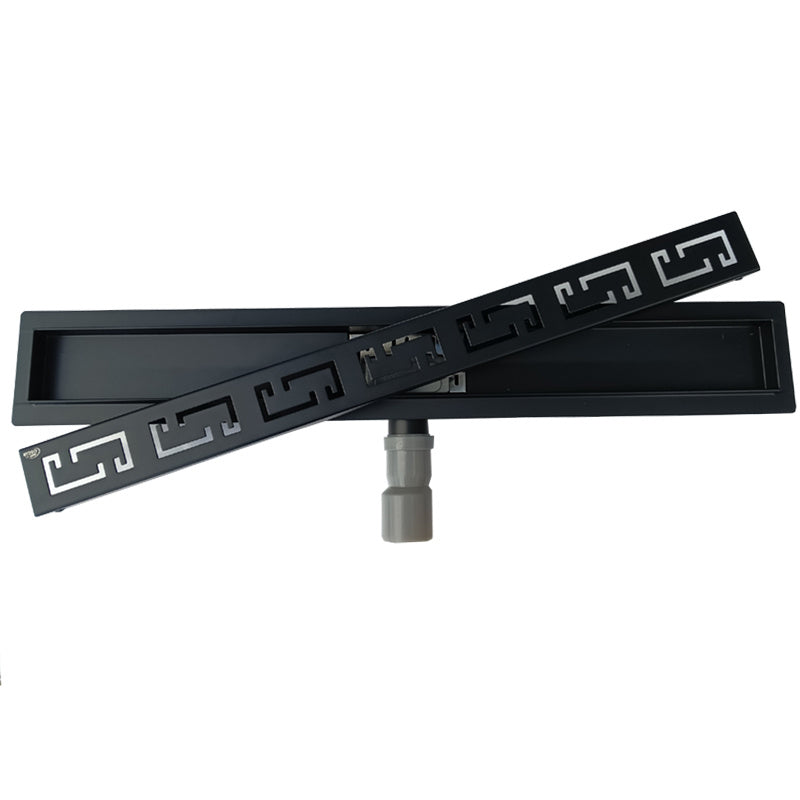 ODPŁYW LINIOWY DL01 OMEGA G6 CZARNY 50 CM DL01-OMEGA-G6-BL50