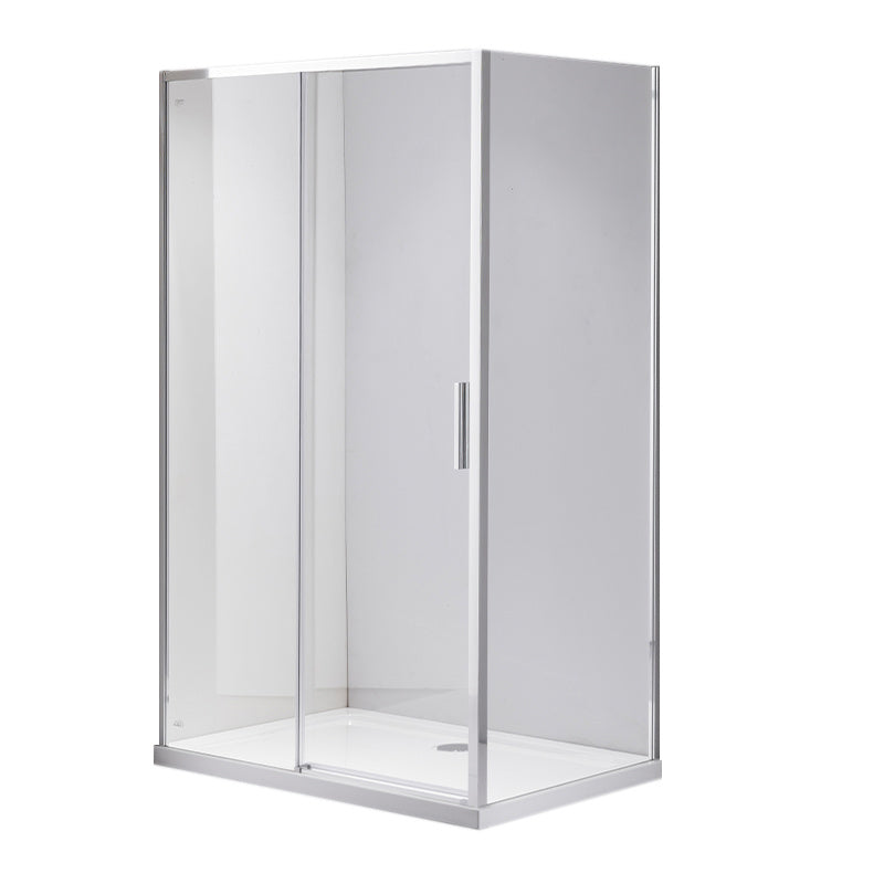 KABINA PRYSZNICOWA PROSTOKĄTNA SUPER SLIM NOVA CHROM 100x90 CM 6 MM NOVA-CH-100X90