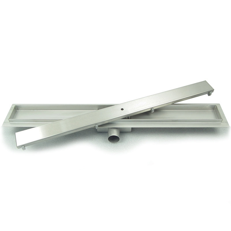 ODPŁYW LINIOWY DL01 FIX G1 90 CM SATIN SYFON DL01-FIX-G1-ST90