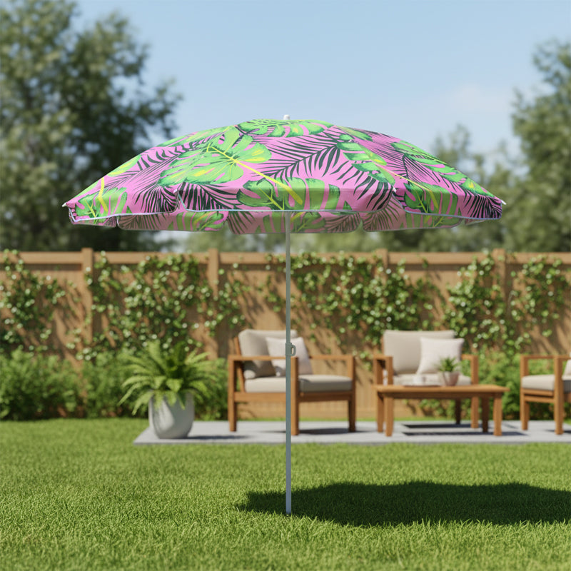 PARASOL PLAŻOWY OGRODOWY BALKONOWY KORAL 1C 180 CM KORAL-1C