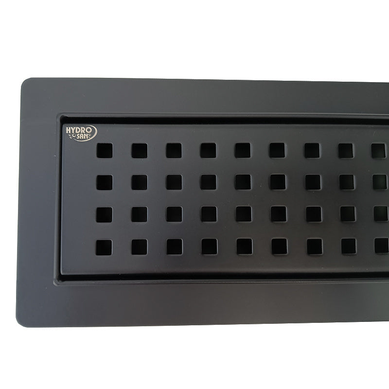 ODPŁYW LINIOWY DL01 QUBE G3 CZARNY 90 CM DL01-QUBE-G3-BL90