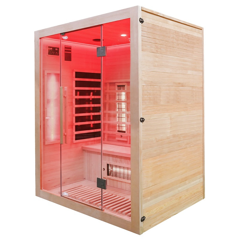 SAUNA SUCHA INFRARED NISKOTEMPERATUROWA ALTA3 3-4 OSOBOWA 150x120 CM ALTA3