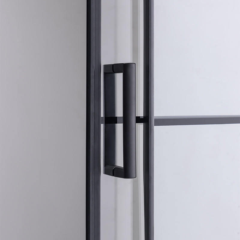 KABINA PRYSZNICOWA KWADRATOWA BL32A CZARNA 80x80 CM BL32A-80