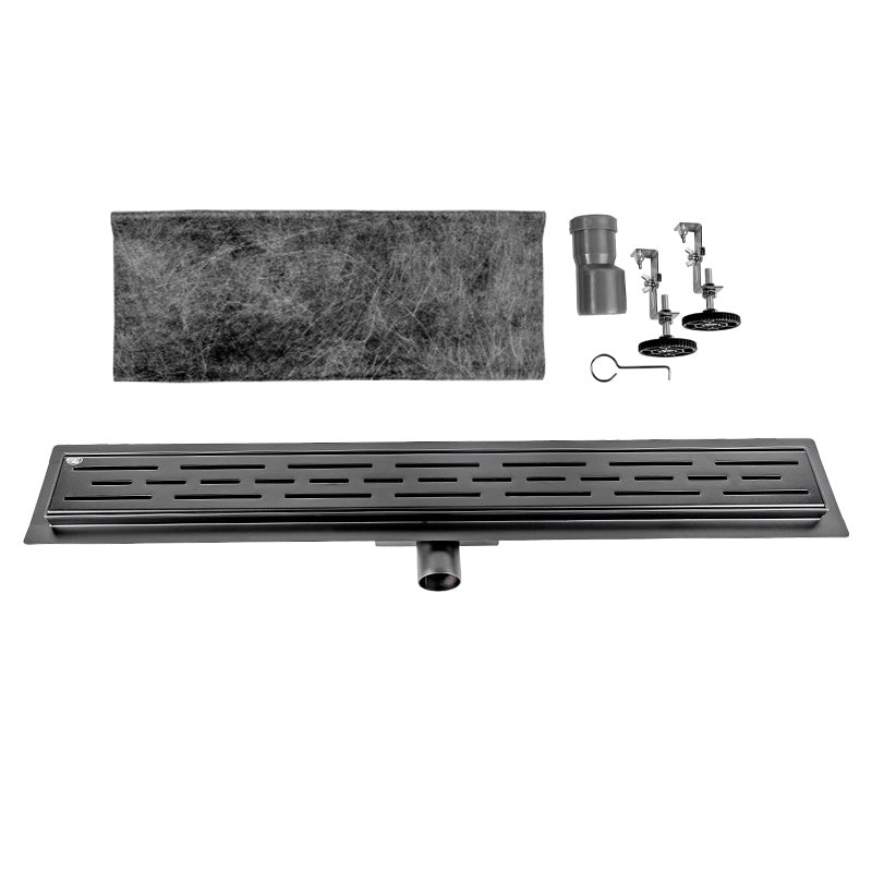 ODPŁYW LINIOWY DL01 CLASSIC G2 CZARNY 80 CM DL01-CLASSIC-G2-BL80