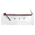 WANNA Z HYDROMASAŻEM NAPOLI 609B LEWA BIAŁA 180x90 CM NAPOLI-609B-L-180X90
