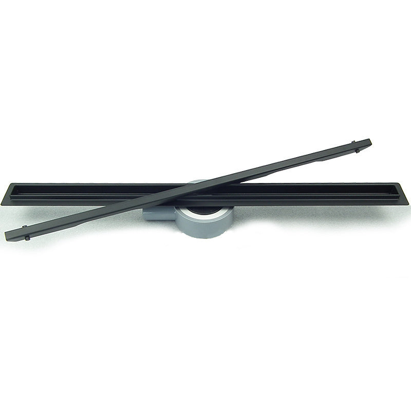 ODPŁYW LINIOWY OBROTOWY SLIM DL03 CZARNY 100 CM DL03-SLIM-BL100