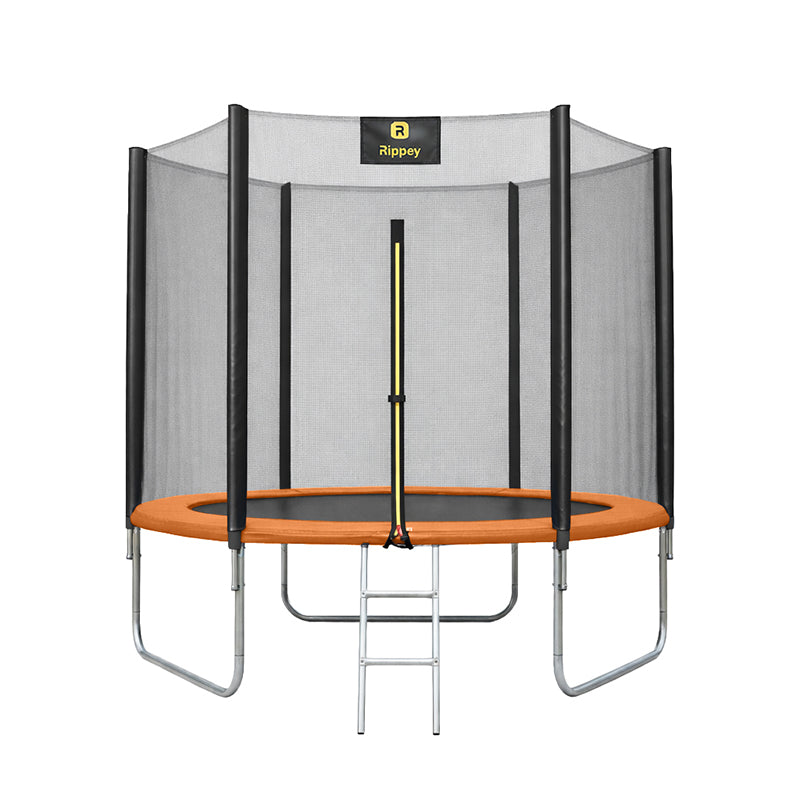 TRAMPOLINA OGRODOWA DLA DZIECI SKY 10FT CZARNO-POMARAŃCZOWA 305 CM 10FT-SKY-305-OR