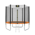 TRAMPOLINA OGRODOWA DLA DZIECI SKY 10FT CZARNO-POMARAŃCZOWA 305 CM 10FT-SKY-305-OR