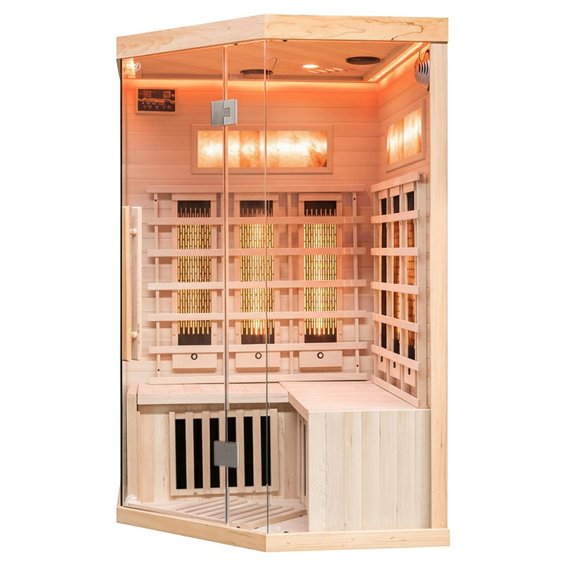 SAUNA SUCHA INFRARED NISKOTEMPERATUROWA ALTA6 2-3 OSOBOWA 120x120 CM ALTA6