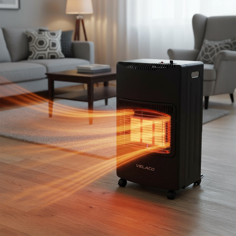PIECYK GAZOWY DOMOWY GRZEJNIK GAZOWY NA BUTLĘ WĄŻ+REDUKTOR ECO-ONE 4200 WAT ECO-ONE