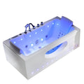 WANNA Z HYDROMASAŻEM IRIS 933A BIAŁA 150x84 CM IRIS-933A-WH-150X84
