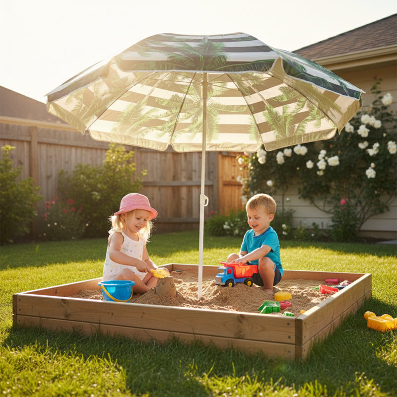 PARASOL PLAŻOWY OGRODOWY BALKONOWY KORAL 1B 180 CM KORAL-1B