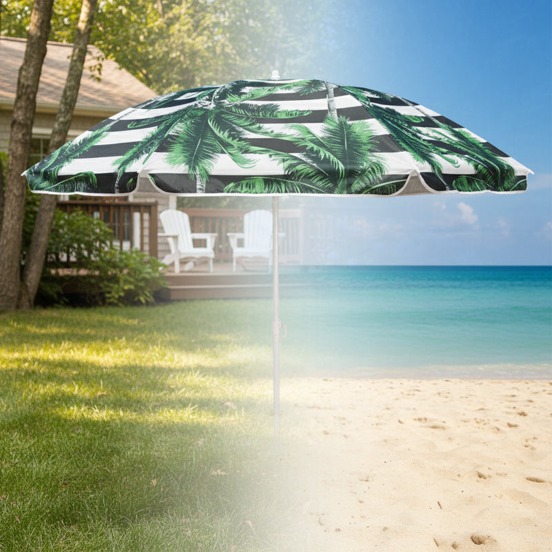 PARASOL PLAŻOWY OGRODOWY BALKONOWY KORAL 1B 180 CM KORAL-1B