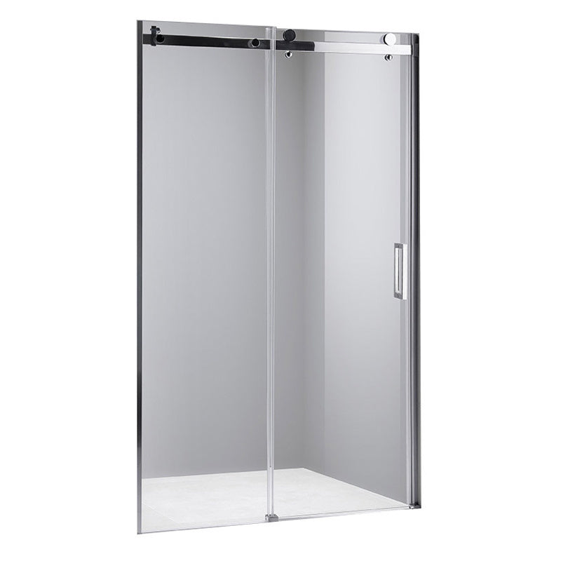DRZWI PRYSZNICOWE PRZESUWNE DO WNĘKI SH03D CHROM 115-120 CM 8 MM