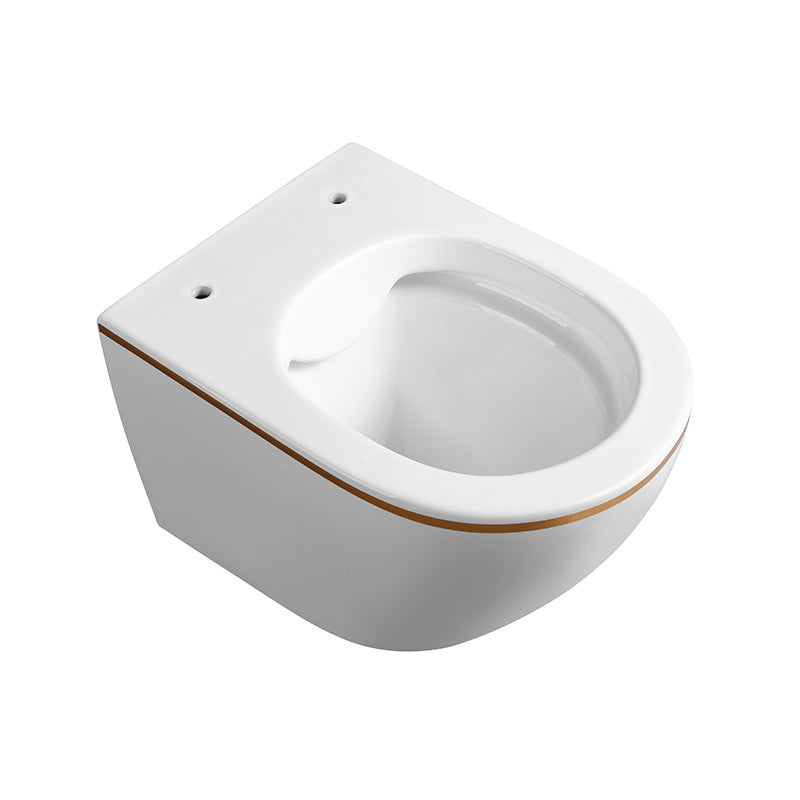 MISKA WC WISZĄCA RIMLESS MIZU-WH-GL-RIM-02 BIAŁA DESKA WOLNOOPADAJĄCA DUROPLAST MIZU-WH-GL-RIM-02