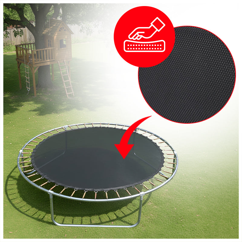 TRAMPOLINA OGRODOWA DLA DZIECI SKY 10FT CZARNO-POMARAŃCZOWA 305 CM 10FT-SKY-305-OR