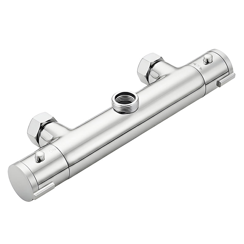 BATERIA PRYSZNICOWA Z TERMOSTATEM ŁAZIENKOWA ŚCIENNA T203A CHROM T203A