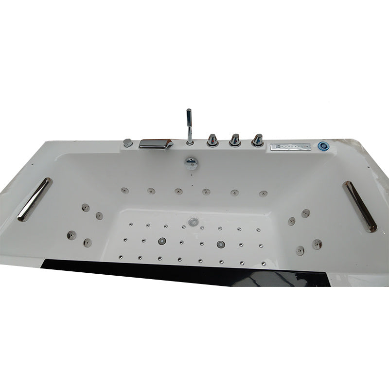 WANNA Z HYDROMASAŻEM Z PODGRZEWACZEM CARINA 938 BIAŁA 182x82 CM CARINA-938-182X82