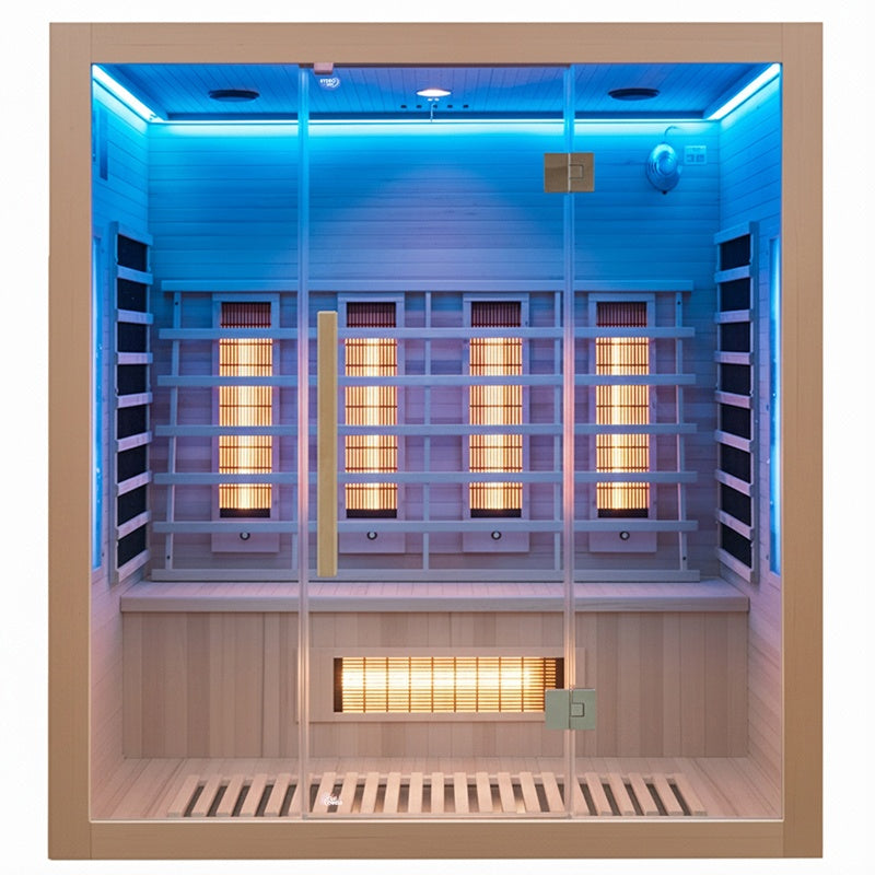 SAUNA SUCHA INFRARED NISKOTEMPERATUROWA ALTA5 3-4 OSOBOWA 175x120 CM ALTA5