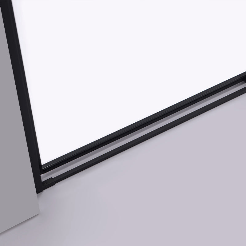 DRZWI PRYSZNICOWE SLIM NOVA NOVA CZARNE 120 CM 6 MM NOVA-BL-120