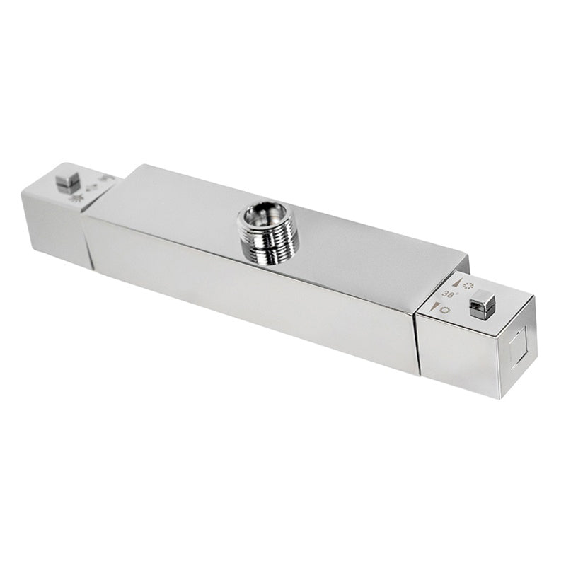 BATERIA PRYSZNICOWA Z TERMOSTATEM ŚCIENNA ŁAZIENKOWA T207A CHROM T207A