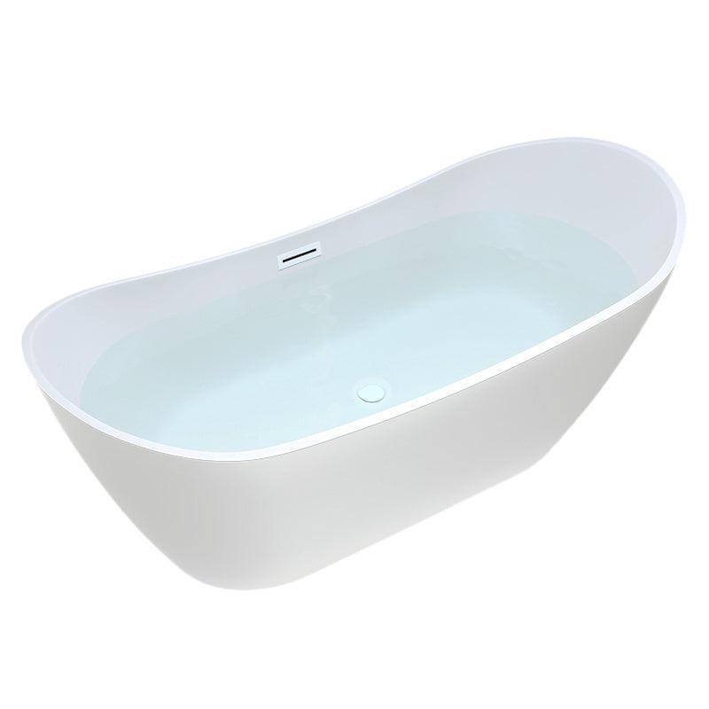 WANNA WOLNOSTOJĄCA RICA 513C BIAŁA PRZELEW BIAŁY POŁYSK 170x75 CM RICA-513C-P-WH
