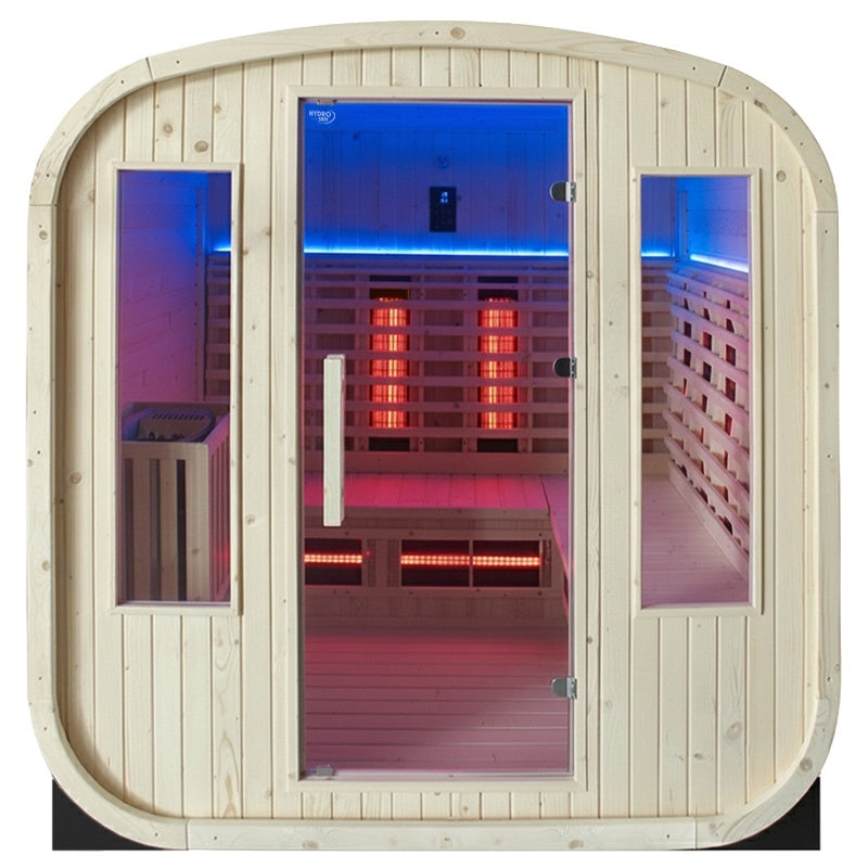 SAUNA OGRODOWA KOMBO FIŃSKA - INFRARED BECZKA VANTA VANTA