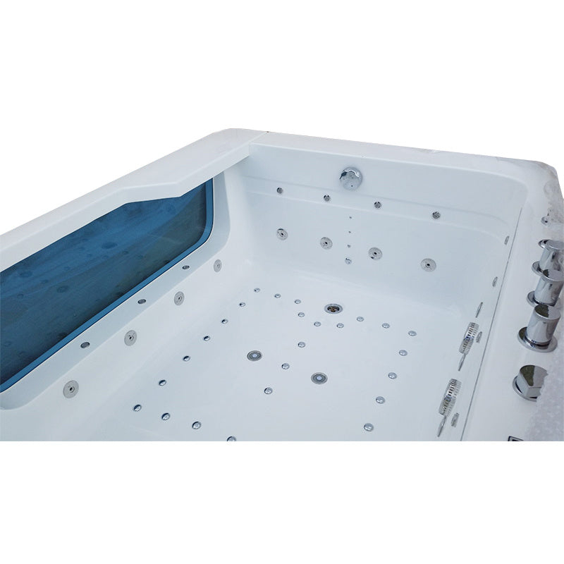 WANNA Z HYDROMASAŻEM TUGELA 913 BIAŁA 170x130 CM TUGELA-913-WH