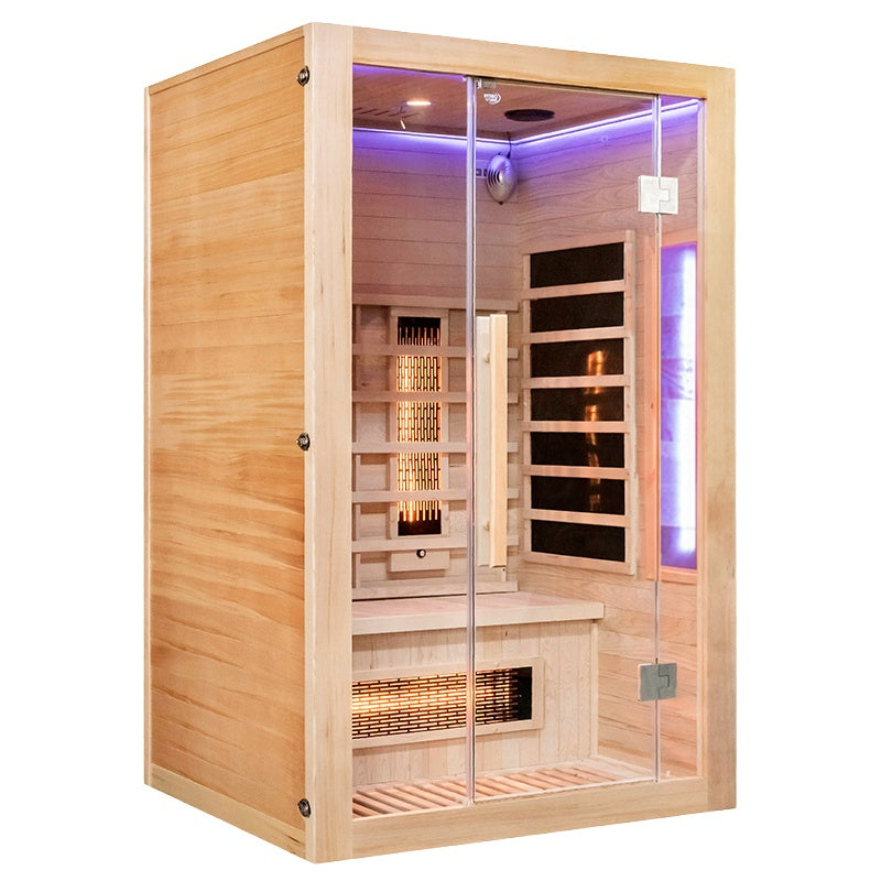SAUNA SUCHA INFRARED NISKOTEMPERATUROWA ALTA2 2-3 OSOBOWA 120x105 CM ALTA2