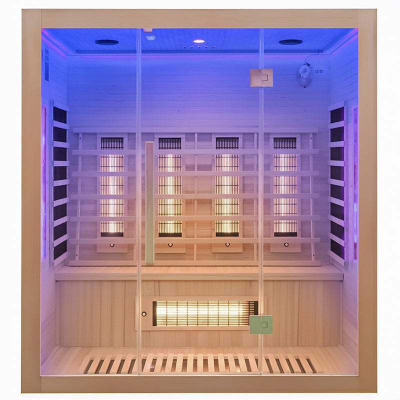 SAUNA SUCHA INFRARED NISKOTEMPERATUROWA ALTA5 3-4 OSOBOWA 175x120 CM ALTA5